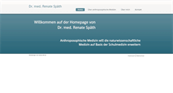 Desktop Screenshot of drspaeth.de
